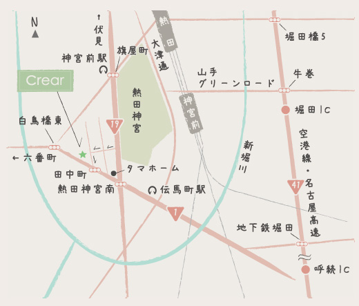 クレアール スタイル マップ